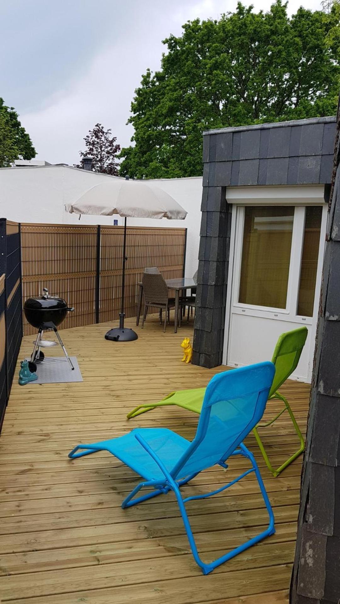 Maisonnette Cosy Avec Terrasse Et Parking - Bord De Mer Guidel Exteriér fotografie